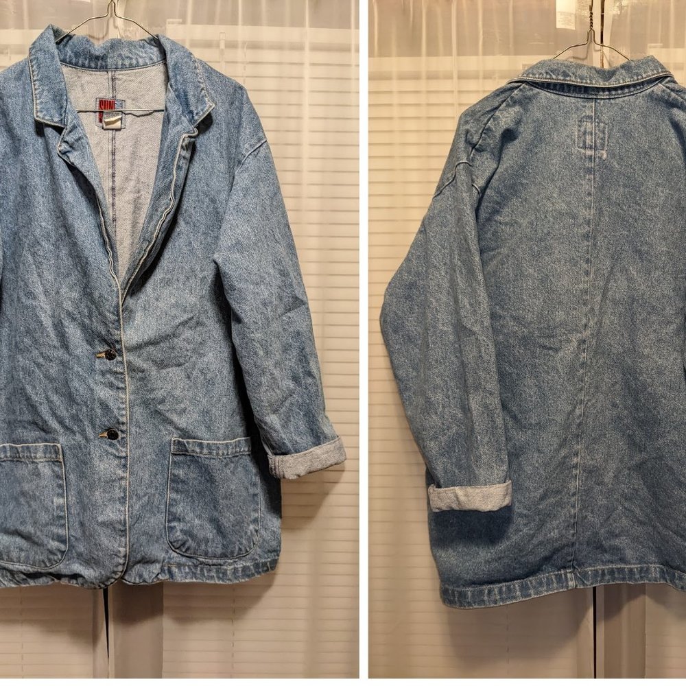 Vintage Sunbelt Denim Jacket (LOT 1062) Free Shipping